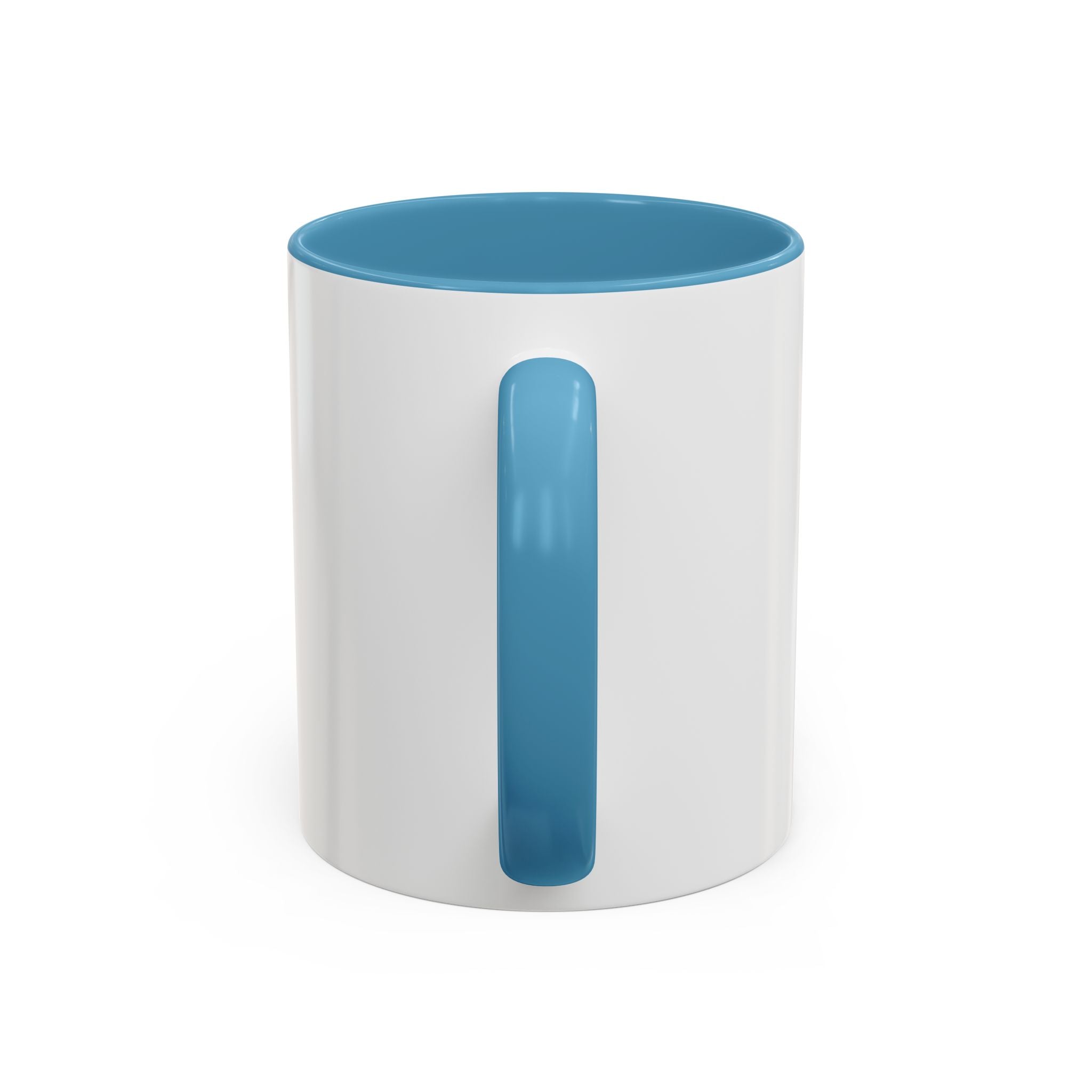 Full-Time Father Coffee Mug — "Full-Time Father Love Built This" Accent Mug (11/15oz)