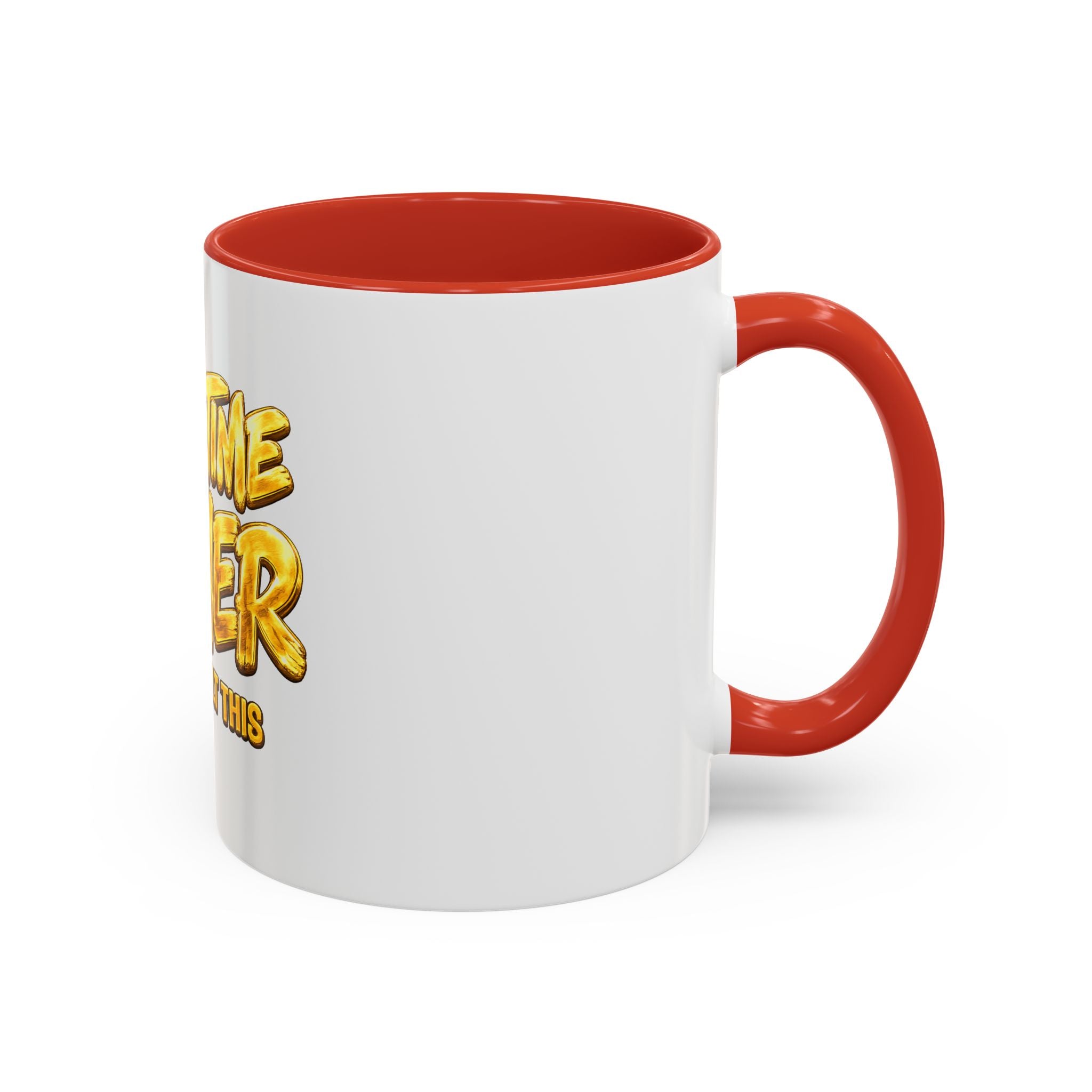 Full-Time Father Coffee Mug — "Full-Time Father Love Built This" Accent Mug (11/15oz)