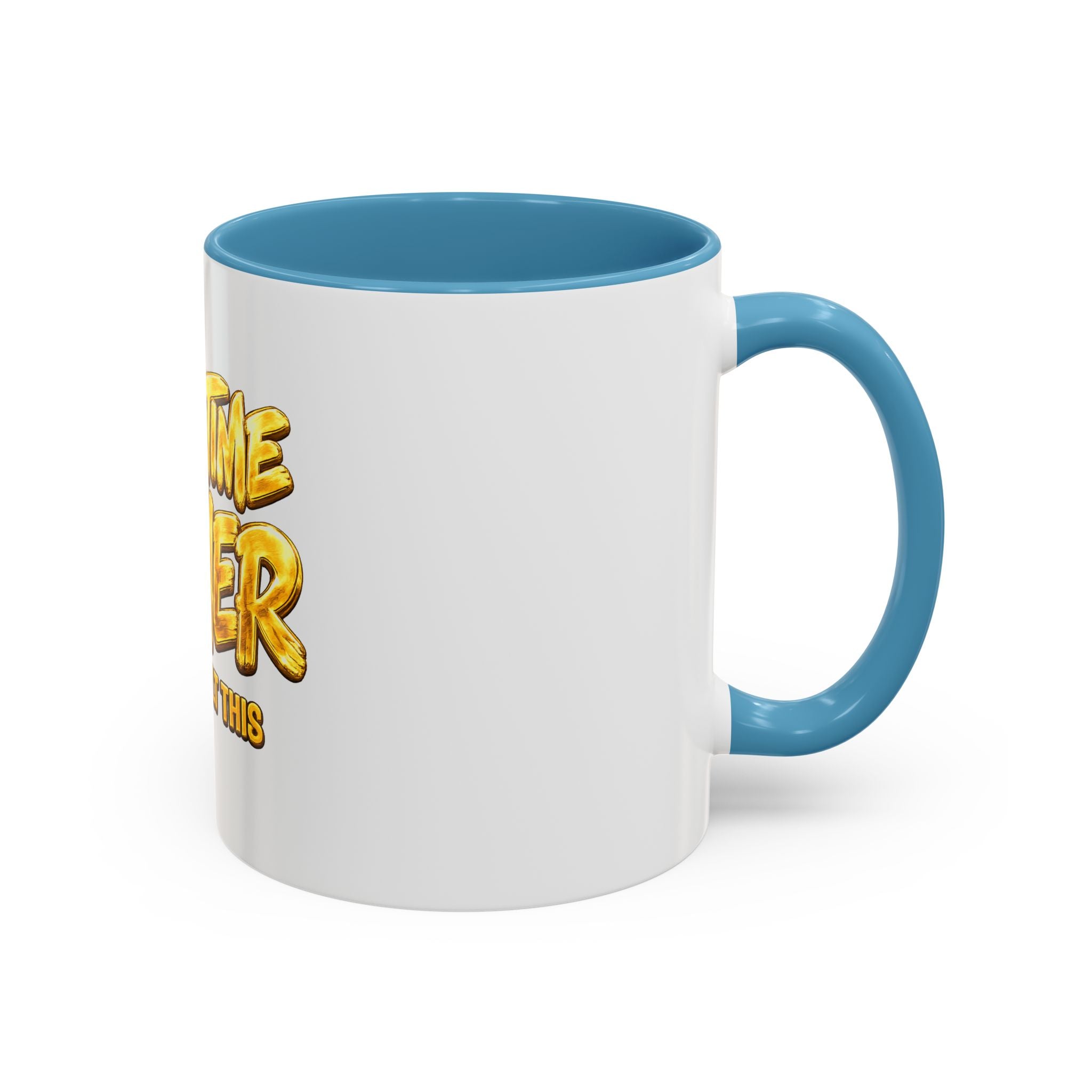 Full-Time Father Coffee Mug — "Full-Time Father Love Built This" Accent Mug (11/15oz)