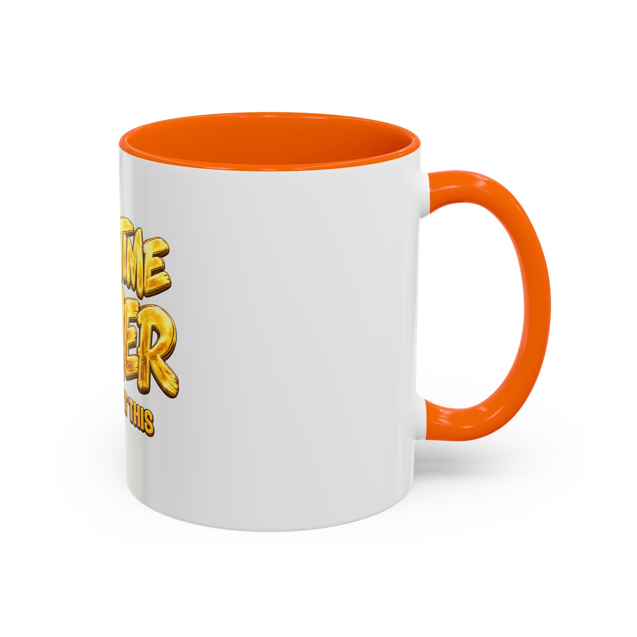 Full-Time Father Coffee Mug — "Full-Time Father Love Built This" Accent Mug (11/15oz)