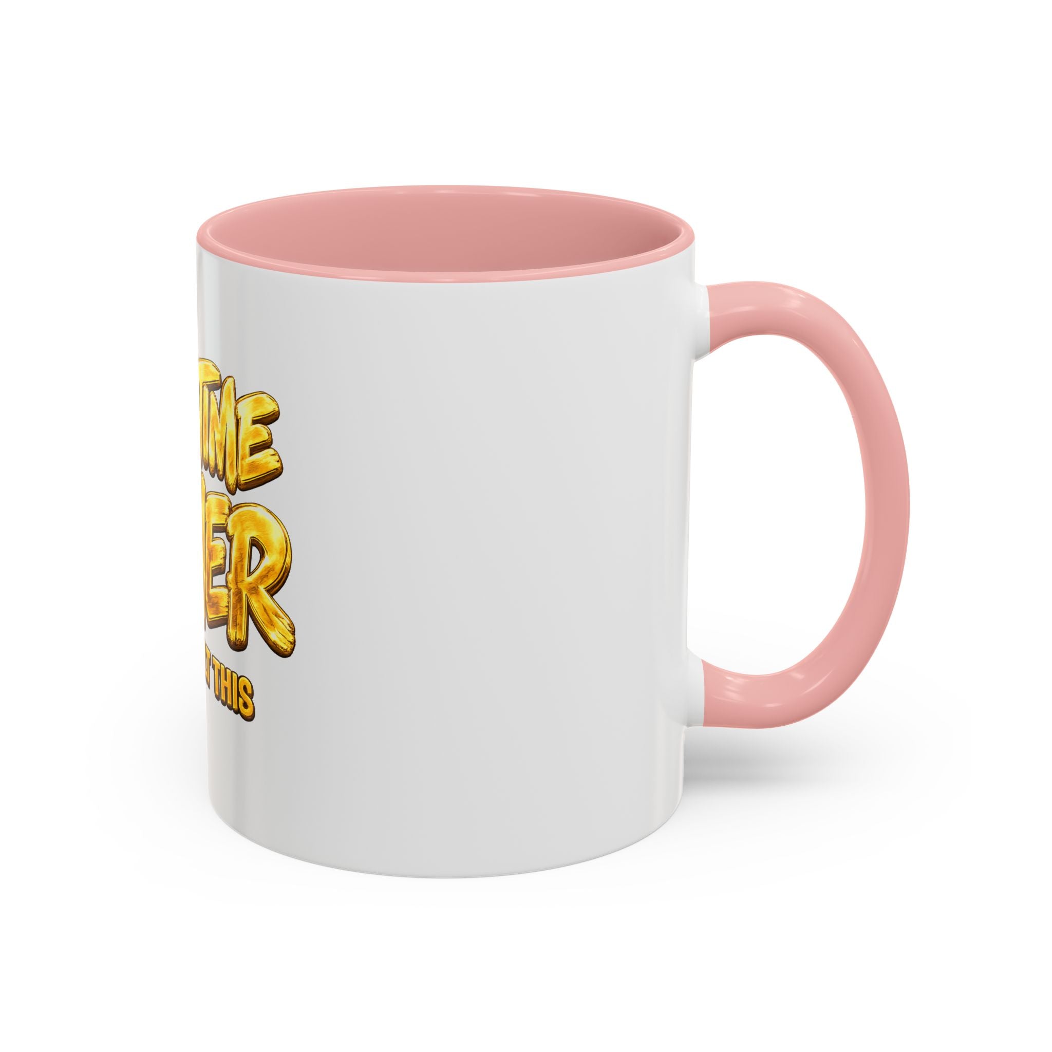 Full-Time Father Coffee Mug — "Full-Time Father Love Built This" Accent Mug (11/15oz)