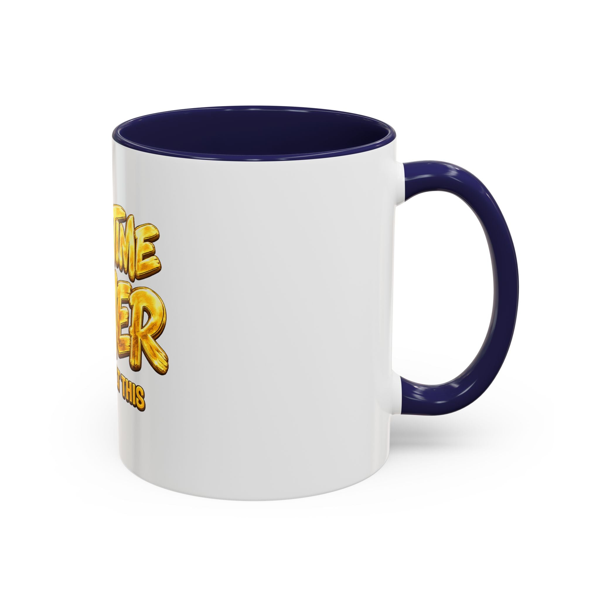 Full-Time Father Coffee Mug — "Full-Time Father Love Built This" Accent Mug (11/15oz)