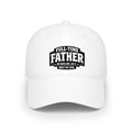 Full-Time Father Baseball Cap — "Full-Time Father: No Days Off, 24/7" Dad Hat