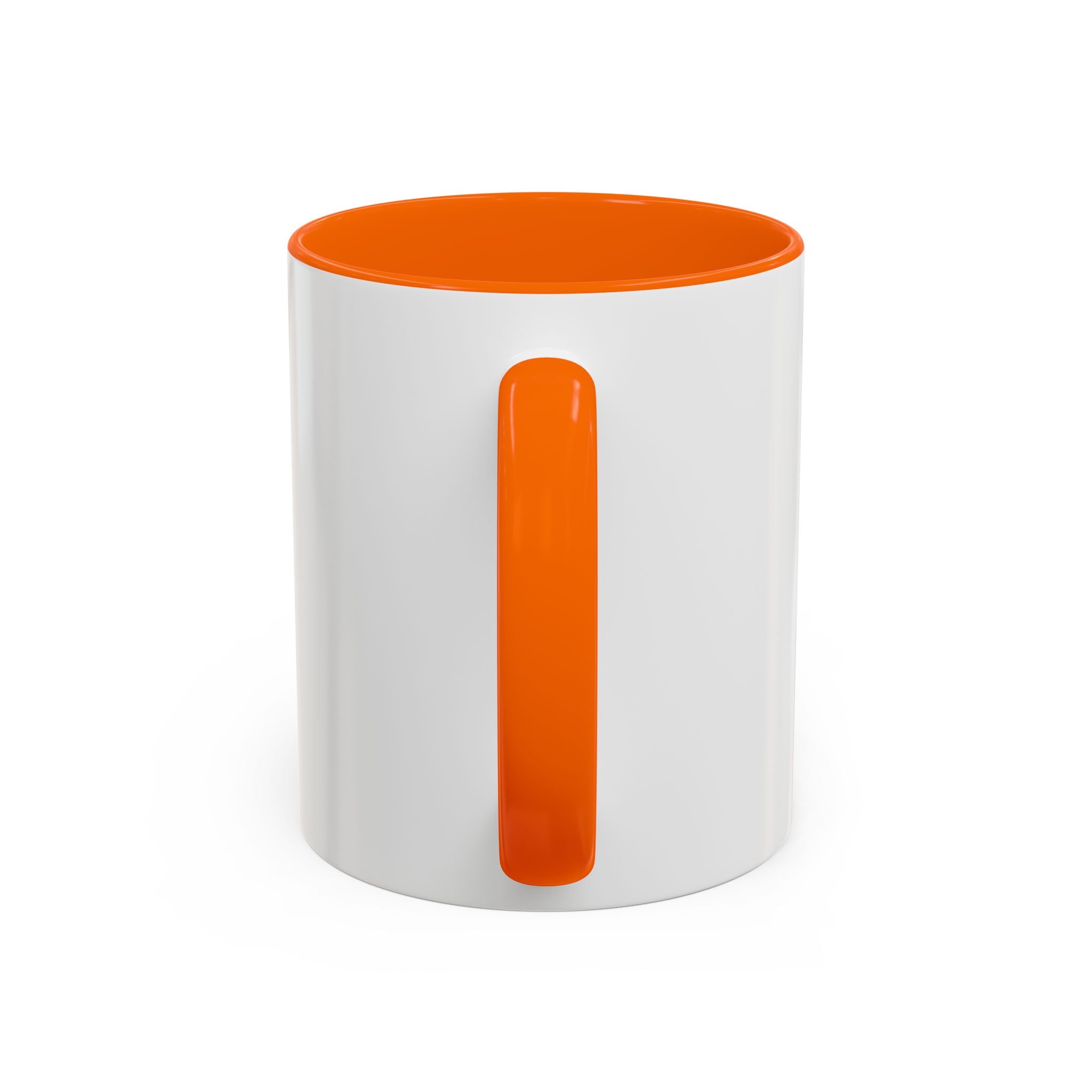 Full-Time Father Coffee Mug — "Full-Time Father Love Built This" Accent Mug (11/15oz)