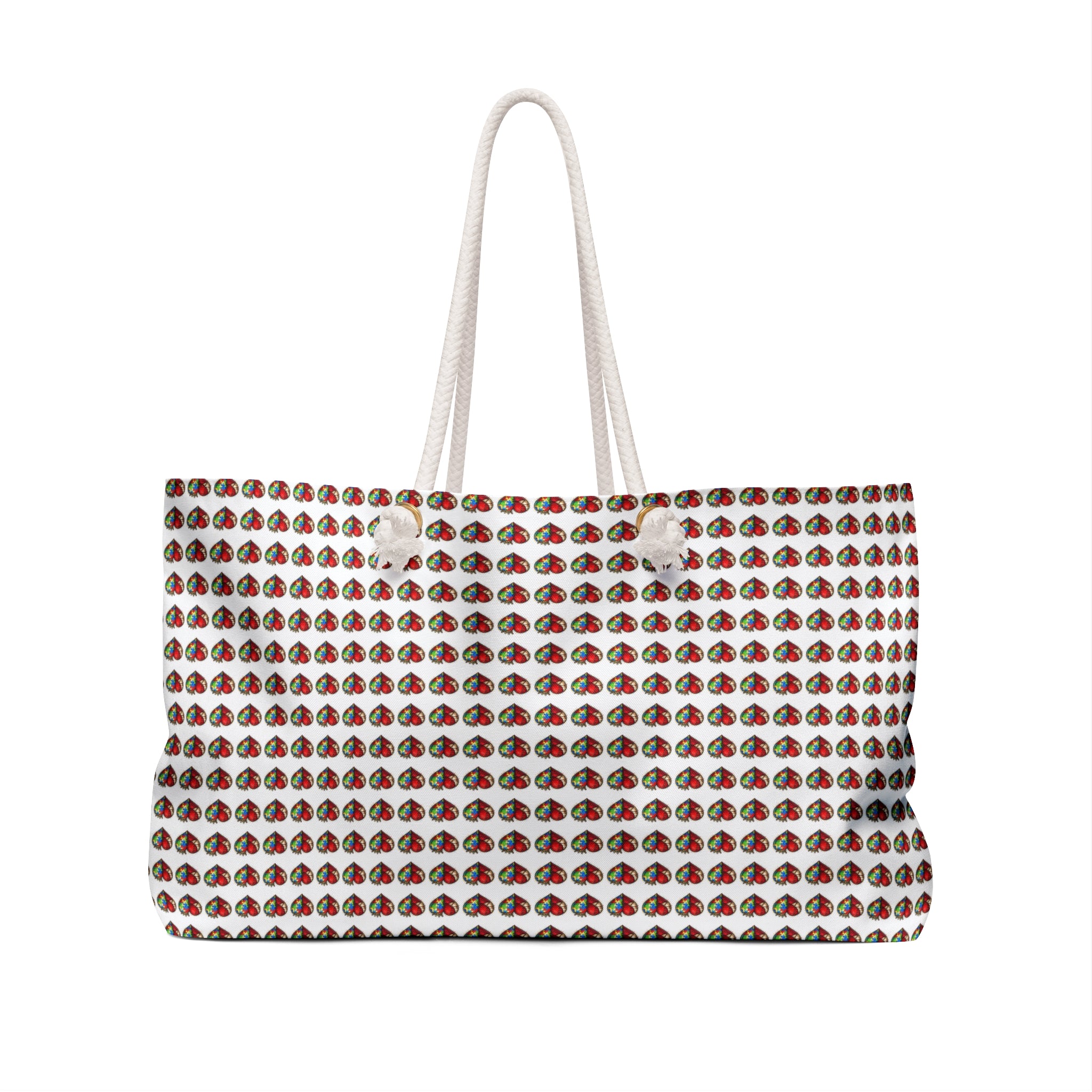 Autism Awareness Mama Weekender Bag — Love Comes in Colors Travel Tote