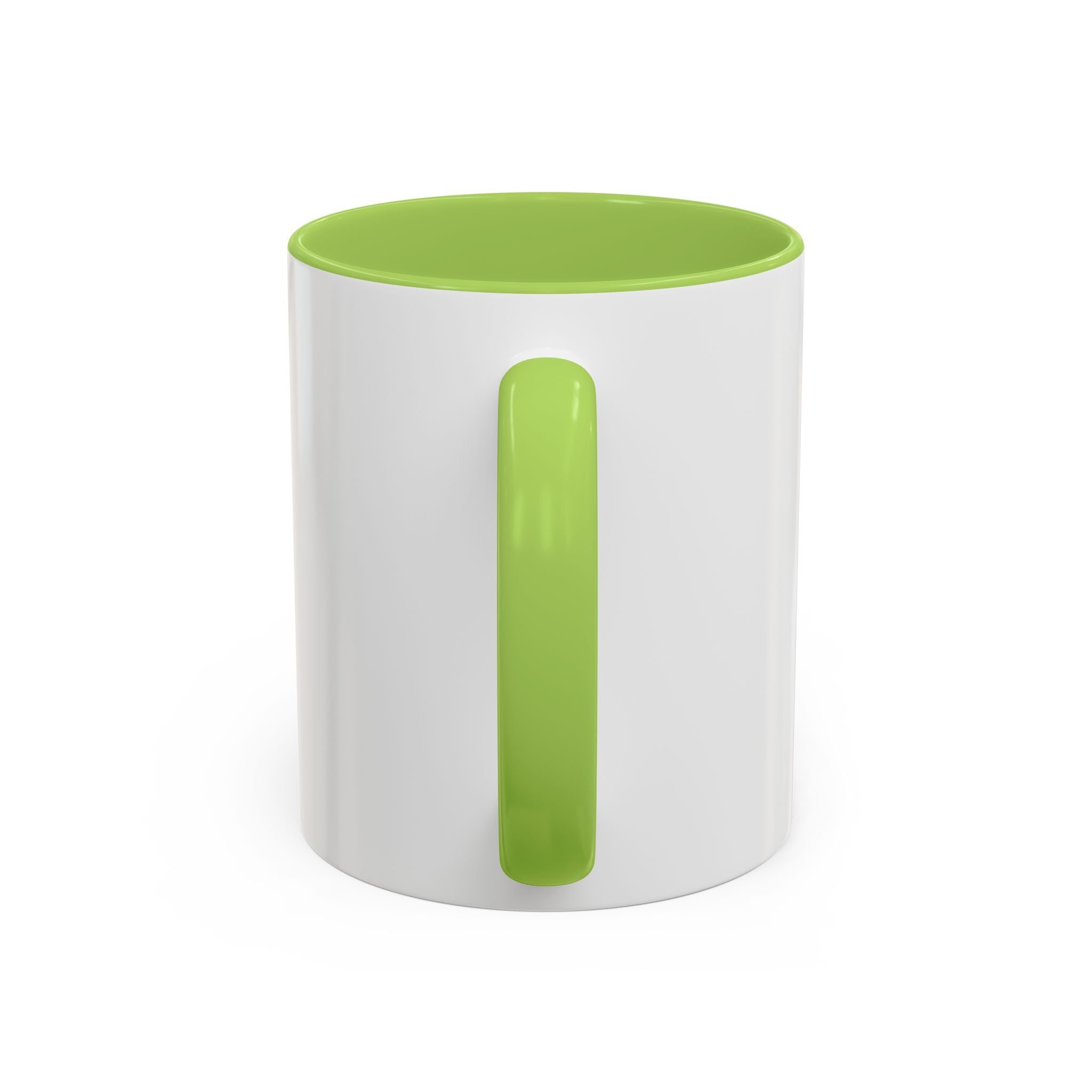 Full-Time Father Coffee Mug — "Full-Time Father Love Built This" Accent Mug (11/15oz)