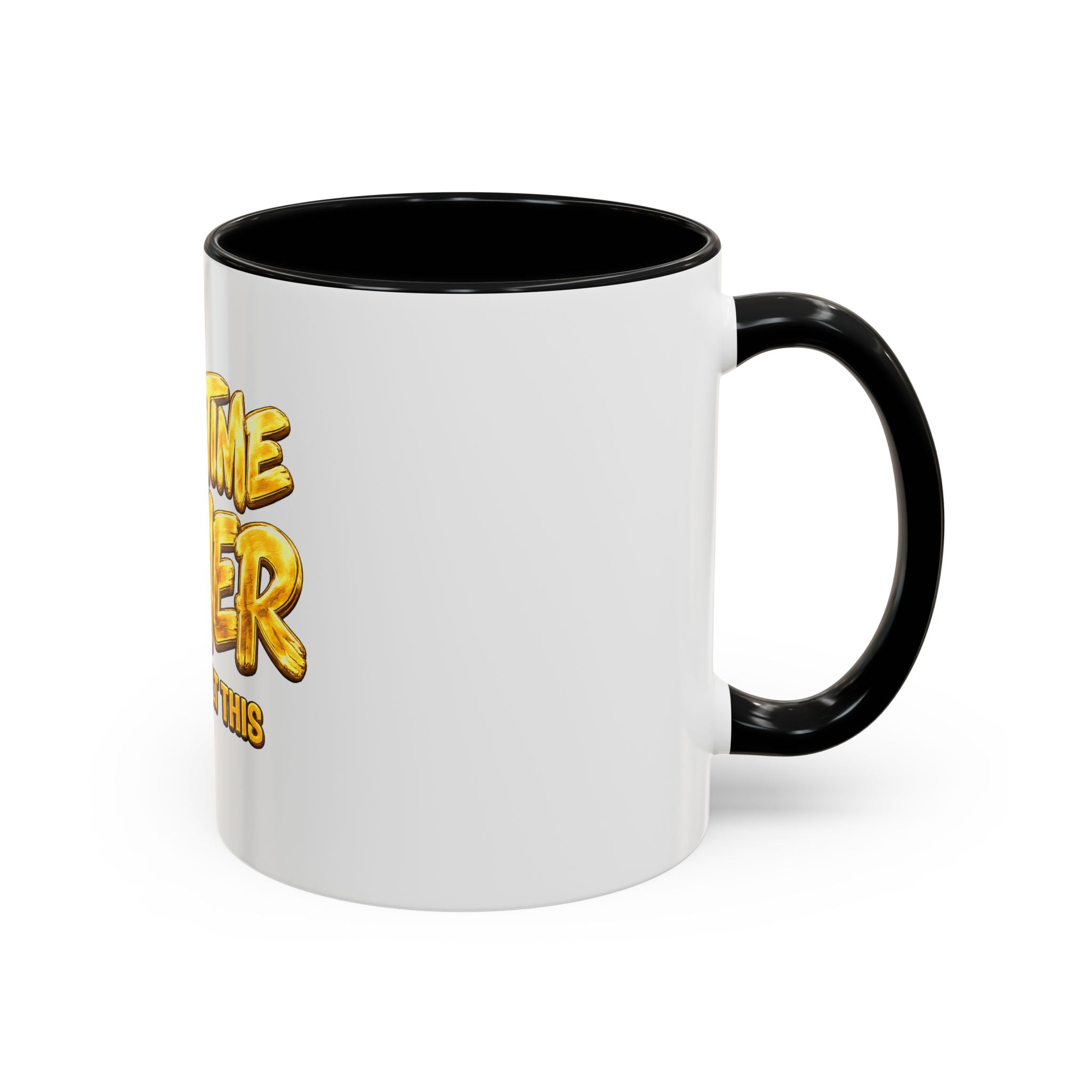 Full-Time Father Coffee Mug — "Full-Time Father Love Built This" Accent Mug (11/15oz)